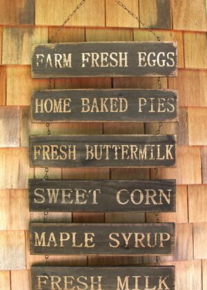 Country Farm Stand Sign