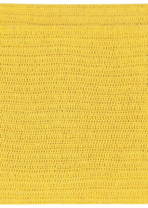 Crocheted Dishcloths, Yellow