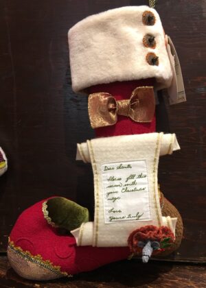 Dear Santa Stocking