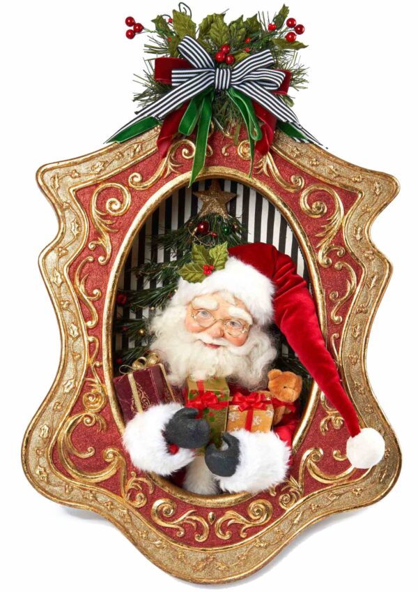 Katherine's Collection Santa Shadowbox