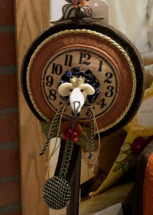 Lenae May Mouse Ran Up the Clock Ornament