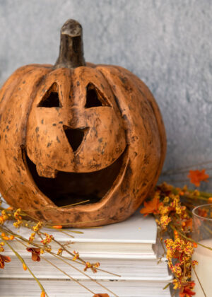 Harvest Orange Jack-O-Lantern