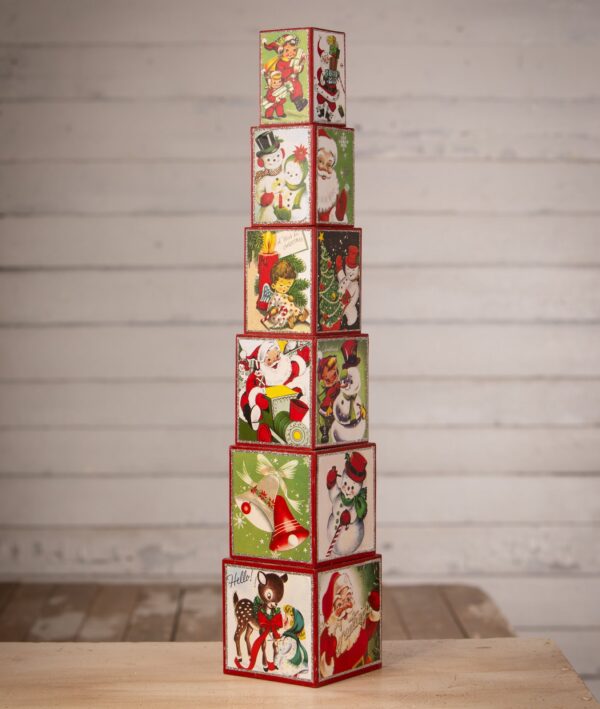 Retro Christmas Blocks - Image 2